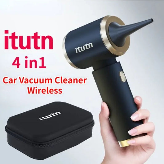 4 in 1 Wireless Car Vacuum Cleaner Portable Powerful Cleaning Machine Car Accessories Vacuum Pump